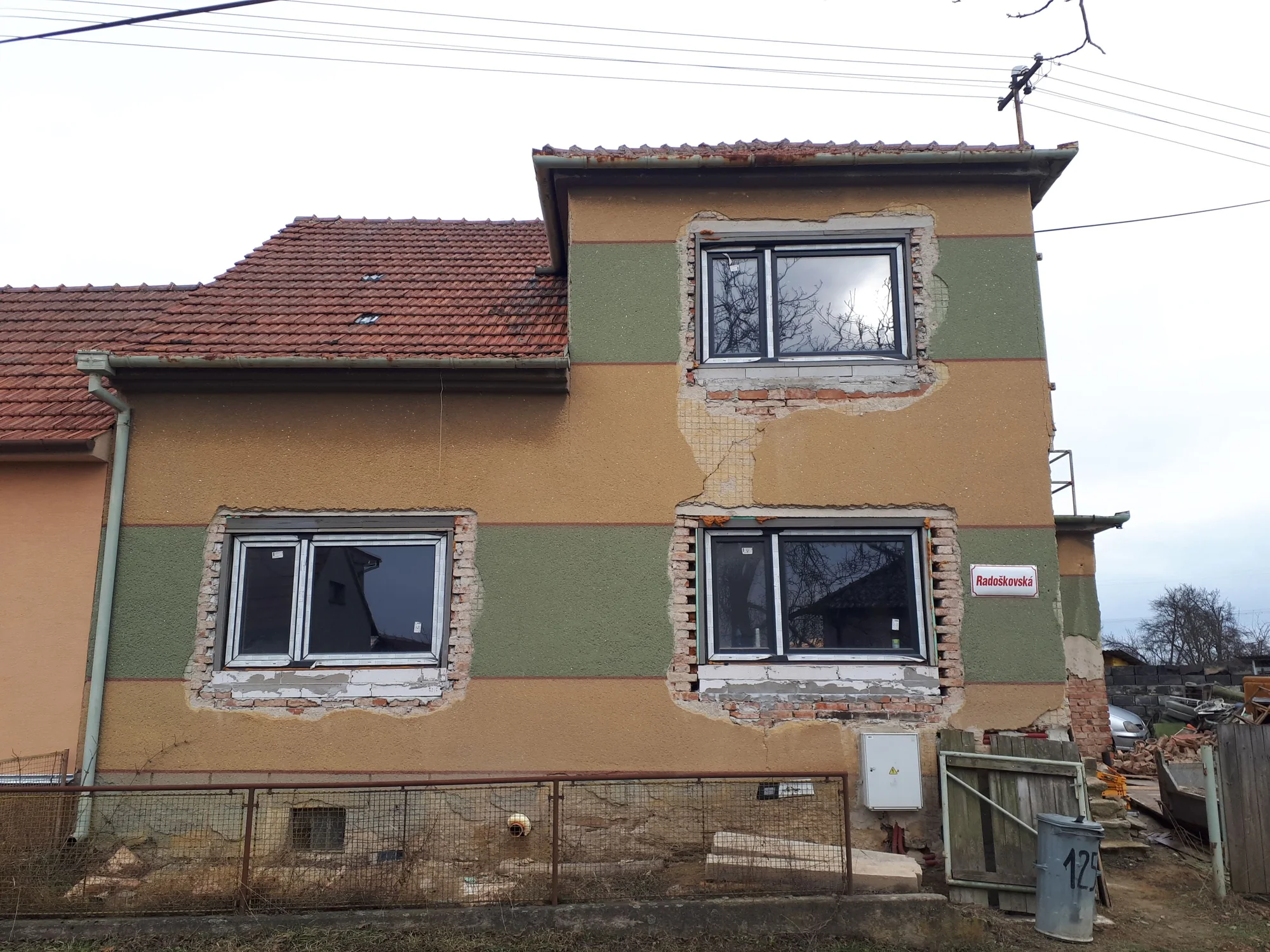 Původní stav před rekonstrukcí - Velká Bíteš a okolí