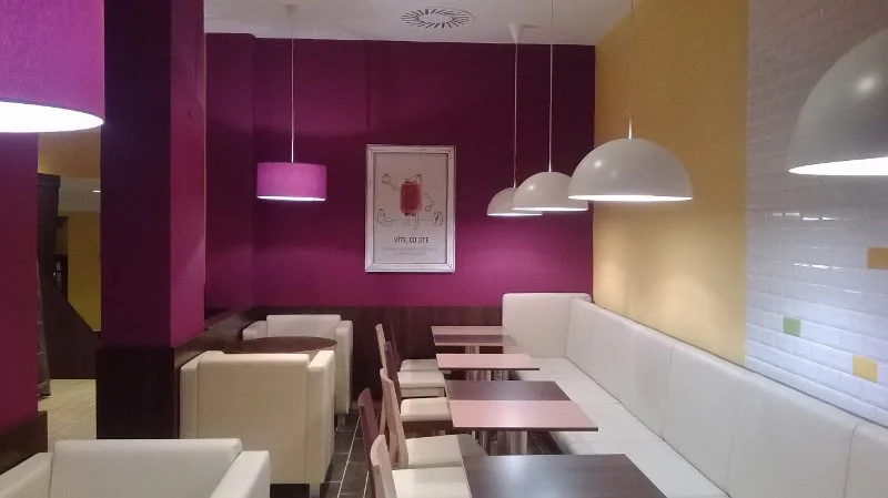 Kompletní rekonstrukce fastfood provozovny - Brno, Česká
