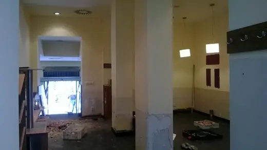 Místo a původní stav - rekonstrukce fastfood provozovny Brno, Česká