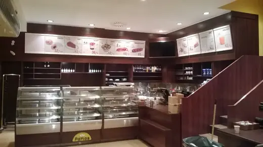 Hotová provozovna - rekonstrukce fastfood provozovny Brno, Česká