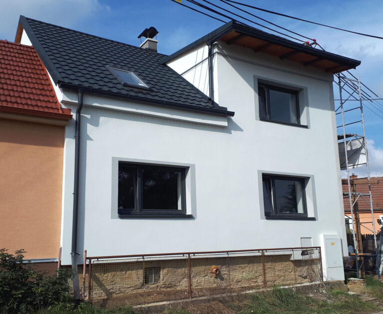 Kompletní rekonstrukce rodinného domu u Velké Bíteše